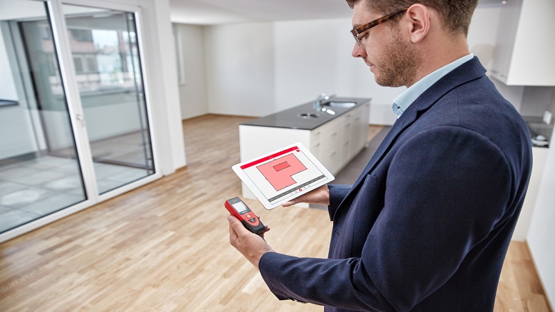 Leica_DISTO_D1_Prilozhenie-iPad_SketchApp Приложение Leica DISTO SketchApp на iPad (фото)